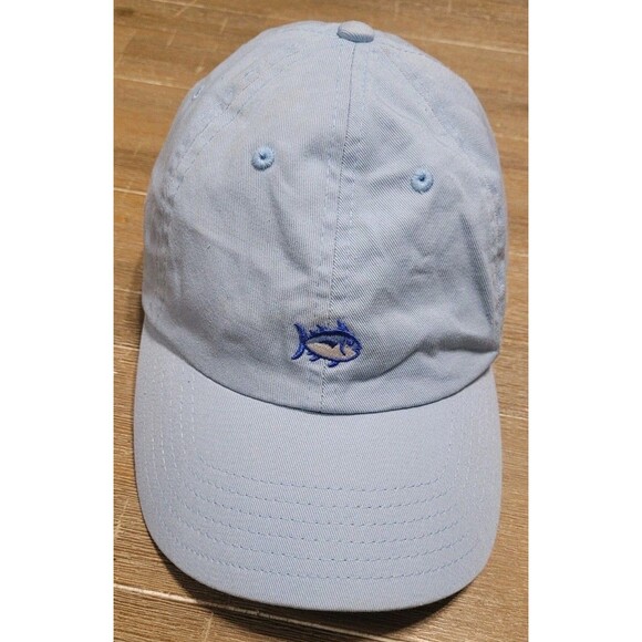 Southern Tide Mens Mini Skipjack Adjustable Cap Hat Light Blue - Picture 1 of 5